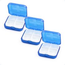 Kit Porta Comprimidos Remédios De Bolso Organizador Portátil