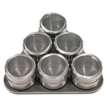 Kit Porta Condimentos Magnético 6 Peças N226166-8 - Quanhe