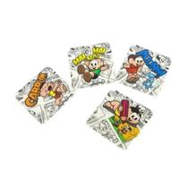 Kit Porta Copos com 4 unidades Turma da Mônica