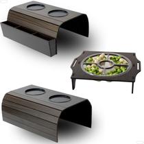 Kit Porta Copos E Controle De Sofá + Petisqueira Envio Rápido Kit Porta Copos E Controle De Sofá + Petisqueira Envio Rápido