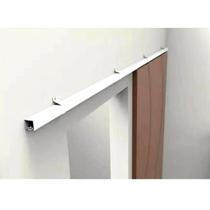 Kit Porta Correr Roldanas Trilho Branco de 1,80m Kit Porta Correr Roldanas Trilho Branco de 1,80m