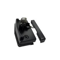 Kit Porta Correr V/A Modelo Cadeirinha, Kit 10, VsM, Preto - Preto Kit Porta Correr V/A Modelo Cadeirinha, Kit 10, VsM, Preto - Preto