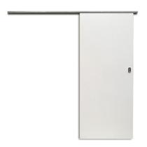 Kit Porta de Correr Eucaplac Colmeia 210x82cm Trilho Alumínio Natural Somad Kit Porta de Correr Eucaplac Colmeia 210x82cm Trilho Alumínio Natural Somad
