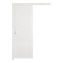 Kit Porta de Correr Interna Pinhal 10 a 15 cm, Branco Acabado, 213 x 60 cm Kit Porta de Correr Interna Pinhal 10 a 15 cm, Branco Acabado, 213 x 60 cm