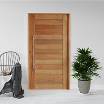 Kit Porta de Madeira 210x120cm Batente 14cm Fechadura 803 Rolete Roma Hale Esquadrias Marrom/Cedro Rodam Kit Porta de Madeira 210x120cm Batente 14cm Fechadura 803 Rolete Roma Hale Esquadrias Marrom/Cedro Rodam