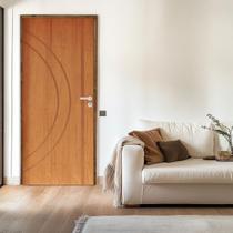 Kit Porta de Madeira 210x62cm Batente 9cm Fechadura Stilo Concept 10 Rodam Abertura Esquerda Marrom/Imbuia Kit Porta de Madeira 210x62cm Batente 9cm Fechadura Stilo Concept 10 Rodam Abertura Esquerda Marrom/Imbuia