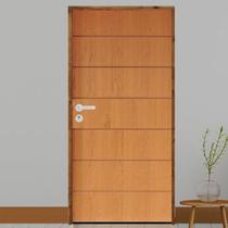 Kit Porta de Madeira 210x72cm Batente 11cm Fechadura Stilo Belissima 2 Rodam Abertura Direita Marrom/Imbuia Kit Porta de Madeira 210x72cm Batente 11cm Fechadura Stilo Belissima 2 Rodam Abertura Direita Marrom/Imbuia