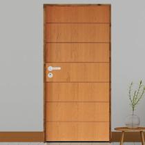 Kit Porta de Madeira 210x72cm Batente 11cm Fechadura Stilo Belissima 2 Rodam Kit Porta de Madeira 210x72cm Batente 11cm Fechadura Stilo Belissima 2 Rodam