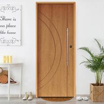 Kit Porta de Madeira 210x92cm Batente de 14cm Fechadura Rolete Concept 10 Rodam Abertura Direita Marrom/Imbuia Kit Porta de Madeira 210x92cm Batente de 14cm Fechadura Rolete Concept 10 Rodam Abertura Direita Marrom/Imbuia