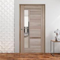 Kit Porta de Madeira BBB 210x110cm Batente 11cm Fechadura Rolete Rodam