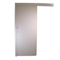 Kit porta de Madeira Completa 213cm x 90cm Batente regulavel de 16 a 18,5cm de Correr Incoportas