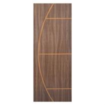 Kit Porta de Madeira Decorada 212x75cm com Batente de Alumínio 3,6cm Gaúcha MGM Abertura Direita Marrom/Carvalho Quebec Kit Porta de Madeira Decorada 212x75cm com Batente de Alumínio 3,6cm Gaúcha MGM Abertura Direita Marrom/Carvalho Quebec