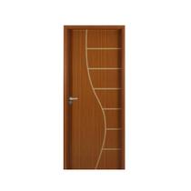 Kit Porta de Madeira Decorada 215x64cm com Batente de MDF Ultra 10cm Cantareira MGM