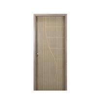 Kit Porta de Madeira Decorada 215x64cm com Batente de MDF Ultra 10cm Cantareira MGM