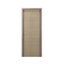 Kit Porta de Madeira Decorada 215x64cm com Batente de Mdf Ultra 16cm Neblina Mgm Kit Porta de Madeira Decorada 215x64cm com Batente de Mdf Ultra 16cm Neblina Mgm