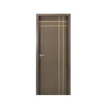 Kit Porta de Madeira Decorada 215x74cm com Batente de MDF Ultra 10cm Mantiqueira MGM