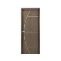 Kit Porta de Madeira Decorada 215x94cm com Batente de MDF Ultra 16cm Gaúcha MGM