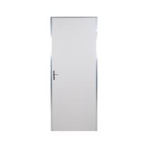 Kit Porta de Madeira Lisa 212x75cm com Batente de Aluminio 3,6cm Ecomadeiral Mgm