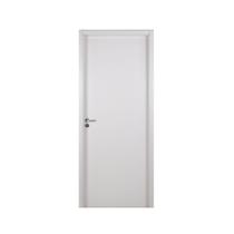 Kit Porta de Madeira Lisa 215x84cm com Batente de MDF Ultra 07cm Melamínico MGM