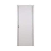 Kit Porta de Madeira Lisa 215x94cm com Batente de MDF Ultra 12cm Melamínico MGM Abertura Esquerda Kit Porta de Madeira Lisa 215x94cm com Batente de MDF Ultra 12cm Melamínico MGM Abertura Esquerda