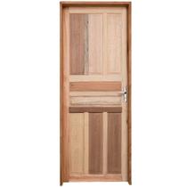 Kit Porta de Madeira Mista Grantok M09 Externa, Abertura à Esquerda 213x96 cm Kit Porta de Madeira Mista Grantok M09 Externa, Abertura à Esquerda 213x96 cm