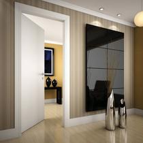 Kit Porta de Madeira para Drywall 210x80cm Lisa Primer Direita Moldufama Kit Porta de Madeira para Drywall 210x80cm Lisa Primer Direita Moldufama