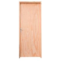 Kit Porta de Madeira Pinus Grantok M12 Interna, Abertura à Direita 213x86 cm Kit Porta de Madeira Pinus Grantok M12 Interna, Abertura à Direita 213x86 cm