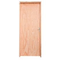 Kit Porta de Madeira Pinus Grantok M14 Interna, Abertura à Esquerda 213x96 cm Kit Porta de Madeira Pinus Grantok M14 Interna, Abertura à Esquerda 213x96 cm