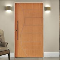 Kit Porta de Madeira Pivotante 210x102cm Batente 14cm Fechadura 803 Rolete Externa Belissima 12 Hale Esquadrias Kit Porta de Madeira Pivotante 210x102cm Batente 14cm Fechadura 803 Rolete Externa Belissima 12 Hale Esquadrias