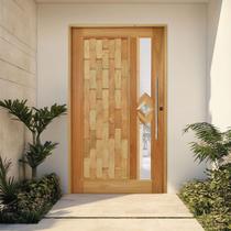 Kit Porta de Madeira Pivotante 210x102cm Batente 14cm Fechadura 803 Rolete Externa Com Visor Hale Esquadrias Kit Porta de Madeira Pivotante 210x102cm Batente 14cm Fechadura 803 Rolete Externa Com Visor Hale Esquadrias