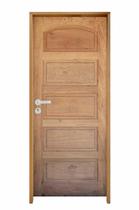 Kit Porta de Madeira Ruby 82 x 2.10 Bat.14cm Fech.Ext Stilo Cromada - Hale Kit Porta de Madeira Ruby 82 x 2.10 Bat.14cm Fech.Ext Stilo Cromada - Hale