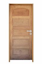 Kit Porta de Madeira Ruby 82 x 2.10 Bat.14cm Fech.Ext Stilo Cromada - Hale Kit Porta de Madeira Ruby 82 x 2.10 Bat.14cm Fech.Ext Stilo Cromada - Hale