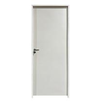Kit Porta de Madeira Sarrafeada com Batente e Fechadura 210x82cm Lado Direito SOMAD