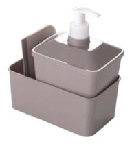 Kit Porta Detergente Dispenser Rodinho Pia Plasutil