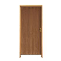 Kit Porta Encabeçada P.Imbuia Batente Tauari 14 CM 1.02 X 2.10 Fech.Interna Taco de Golfe Lado Esquerdo - Hale