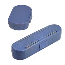 Kit Porta Escova Dente Saboneteira Portátil Viagem Estojo Bolsa - Crippa