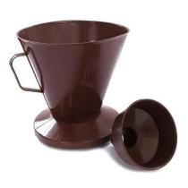 Kit Porta Filtro + Adaptador P/ Garrafa Térmica Coador Café Kit Porta Filtro + Adaptador P/ Garrafa Térmica Coador Café