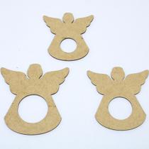 Kit Porta Guardanapo Anjo Em Mdf Com 3 Peças
