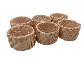 Kit Porta Guardanapo Rattan 6Pcs - Leao Primo