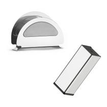 Kit Porta Guardanapos em Inox com Paliteiro Utility em Aço Inox Tramontina