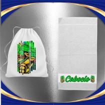 Kit Porta Guia e Tolha de Rosto Caboblo - Umbanda Candomblé