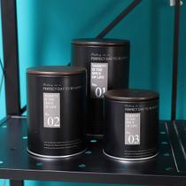 Kit Porta Mantimentos 3 Peças Conjunto Latas de Decoração