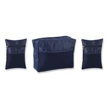 Kit Porta Objetos Baú Moto Acessório Bolsinhas Scooter