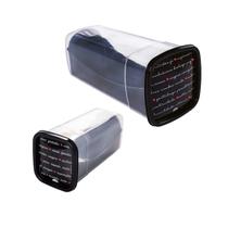 Kit Porta Pão de Forma e Pote de Torradas Biscoito com Bandeja Tampa Plasútil