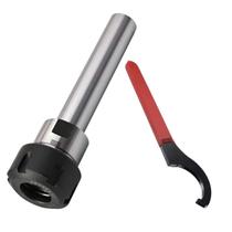 kit porta pinças er25 haste paralela 25x100 mm + chave kit porta pinças er25 haste paralela 25x100 mm + chave