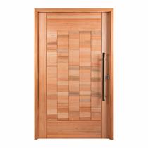 Kit Porta Pivotante Maciça de Eucalipto 214x109x14cm PM97 Cruzeiro Portas Marrom Kit Porta Pivotante Maciça de Eucalipto 214x109x14cm PM97 Cruzeiro Portas Marrom