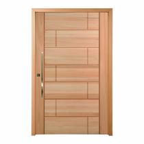 Kit Porta Pivotante Maciça de Eucalipto 214x127x14cm PM94 Talismã Cruzeiro Portas Marrom Kit Porta Pivotante Maciça de Eucalipto 214x127x14cm PM94 Talismã Cruzeiro Portas Marrom