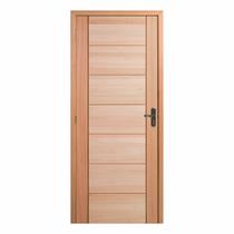 Kit Porta Pronta Maciça de Eucalipto 214x87x14cm PM58 Quartier Abertura Esquerda Cruzeiro Portas Kit Porta Pronta Maciça de Eucalipto 214x87x14cm PM58 Quartier Abertura Esquerda Cruzeiro Portas