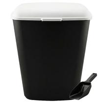 Kit Porta Ração Com Tampa Organizador 20 Kg E Pá Dosadora Para Cães E Gatos Kit Porta Ração Com Tampa Organizador 20 Kg E Pá Dosadora Para Cães E Gatos