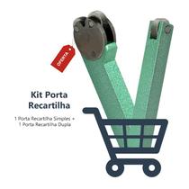 Kit Porta Recartilha Dupla 3/4 e Simples 3/4 - 2 Peças